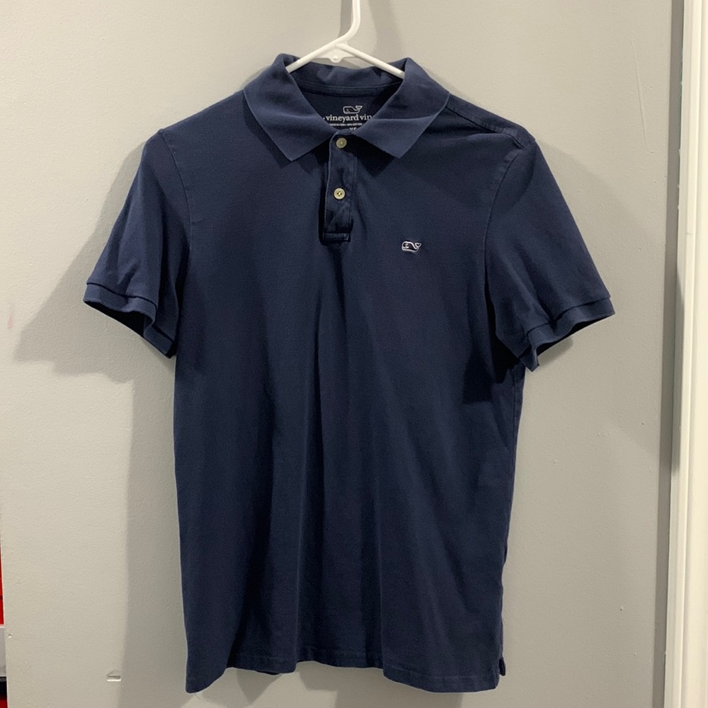 Vineyard Vines XS Navy Short Sleeve Polo